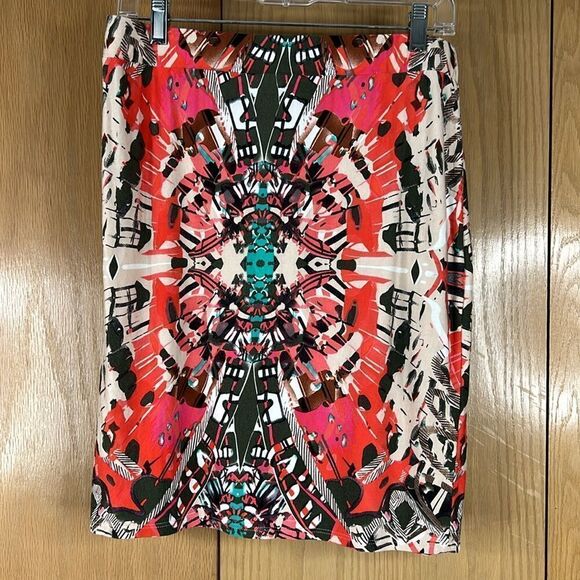 Maeve Anthropologie colorful kaleidoscope skirt Size Medium - Picture 5 of 7